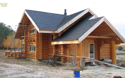 Construction of wooden houses in Ukraine