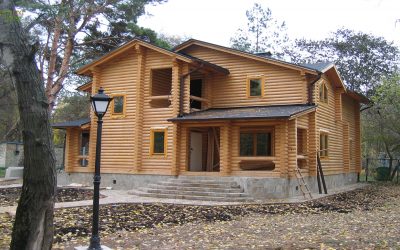 Construction Log Cabine in Ukraine, https://eco-log-house.com/