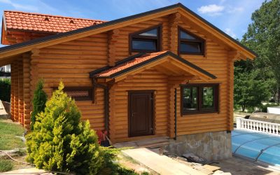 Warm wooden house in Austria log-house.com