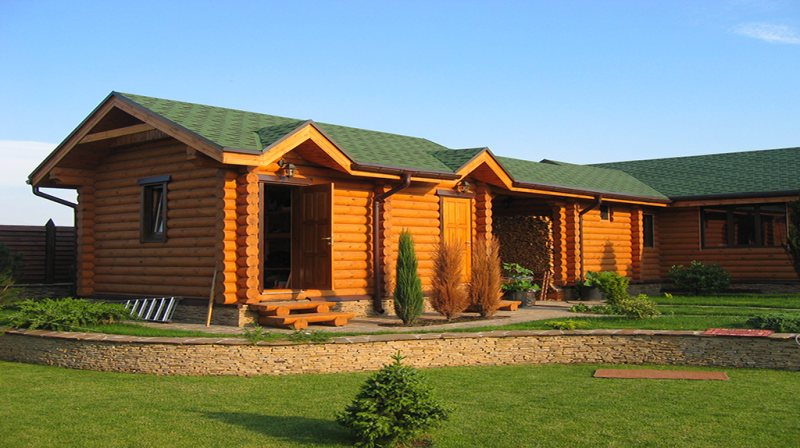 Wood cabin in Ukraine log-house.com